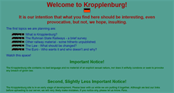 Desktop Screenshot of kropplenburg.de
